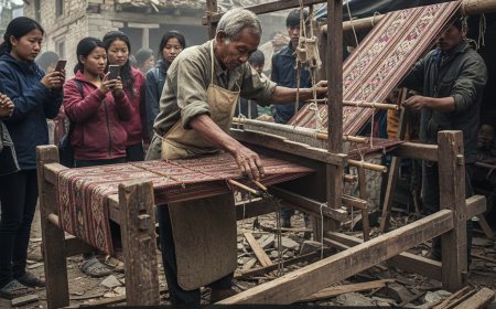 After an Earthquake, Preserving a Slow Craft in a Fast World