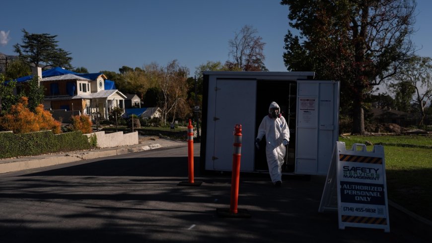 LA residents are still battling toxic hazards a year after historic wildfires