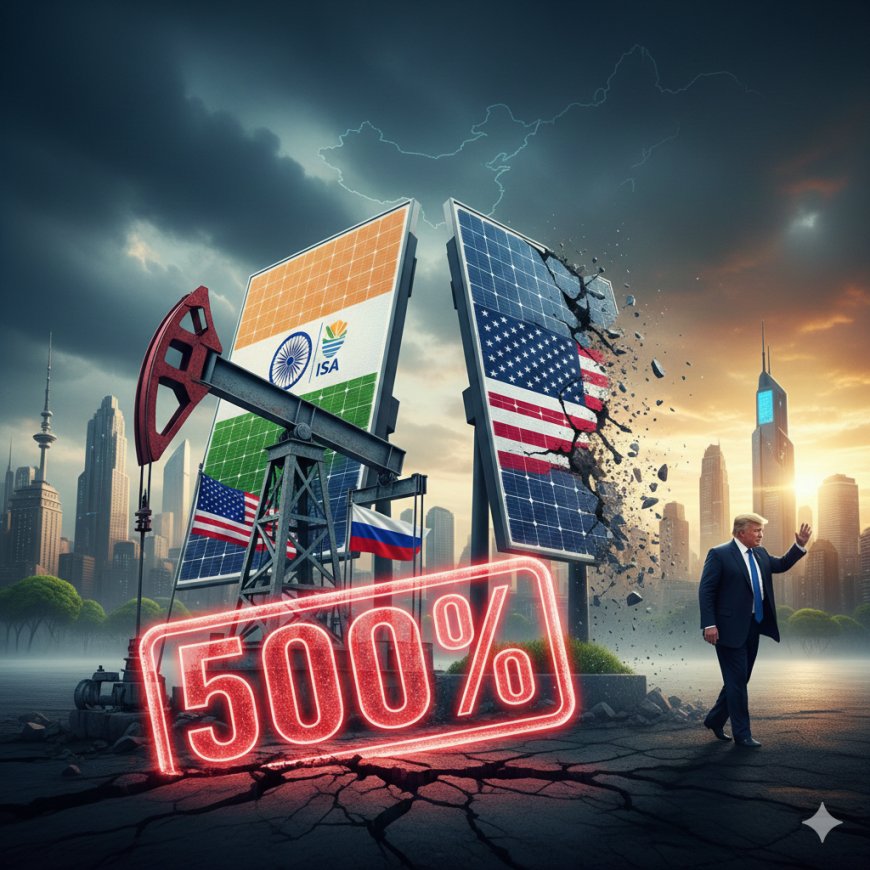 US 500% Oil Tariffs: A New Trade War With BRICS