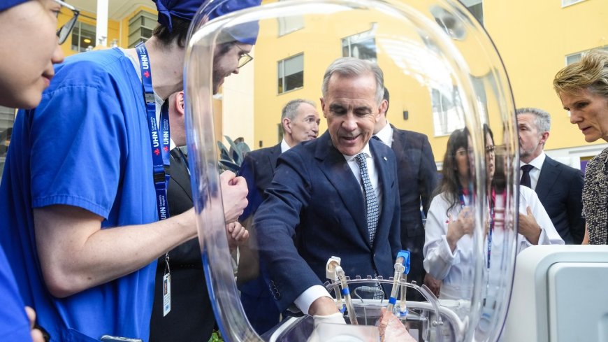 Canadian Prime Minister Mark Carney warns foreign AI platforms can be used against Canadians