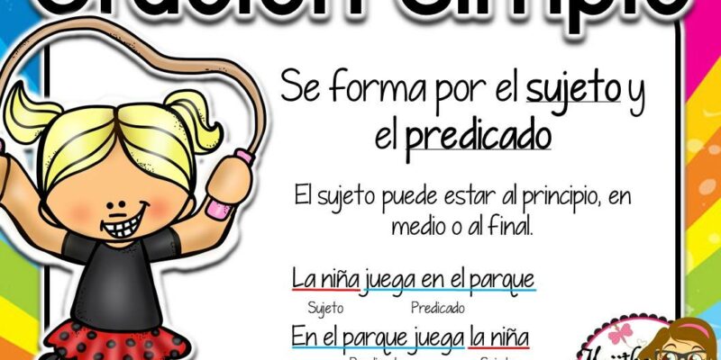 Oración simple