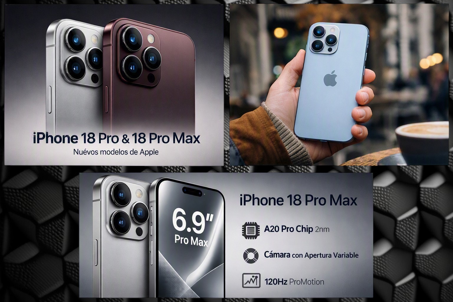 iphone 18 pro y pro max